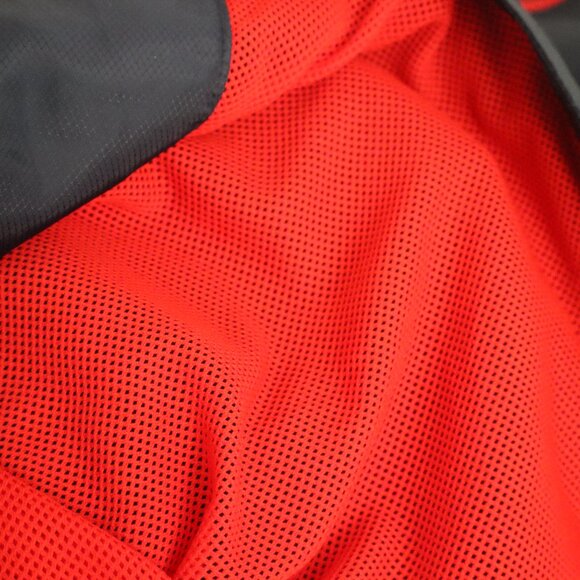 Men's Size M New England Patriots Navy/Red Windbreaker w, Front Zipper  LKN - Picture 7 of 8